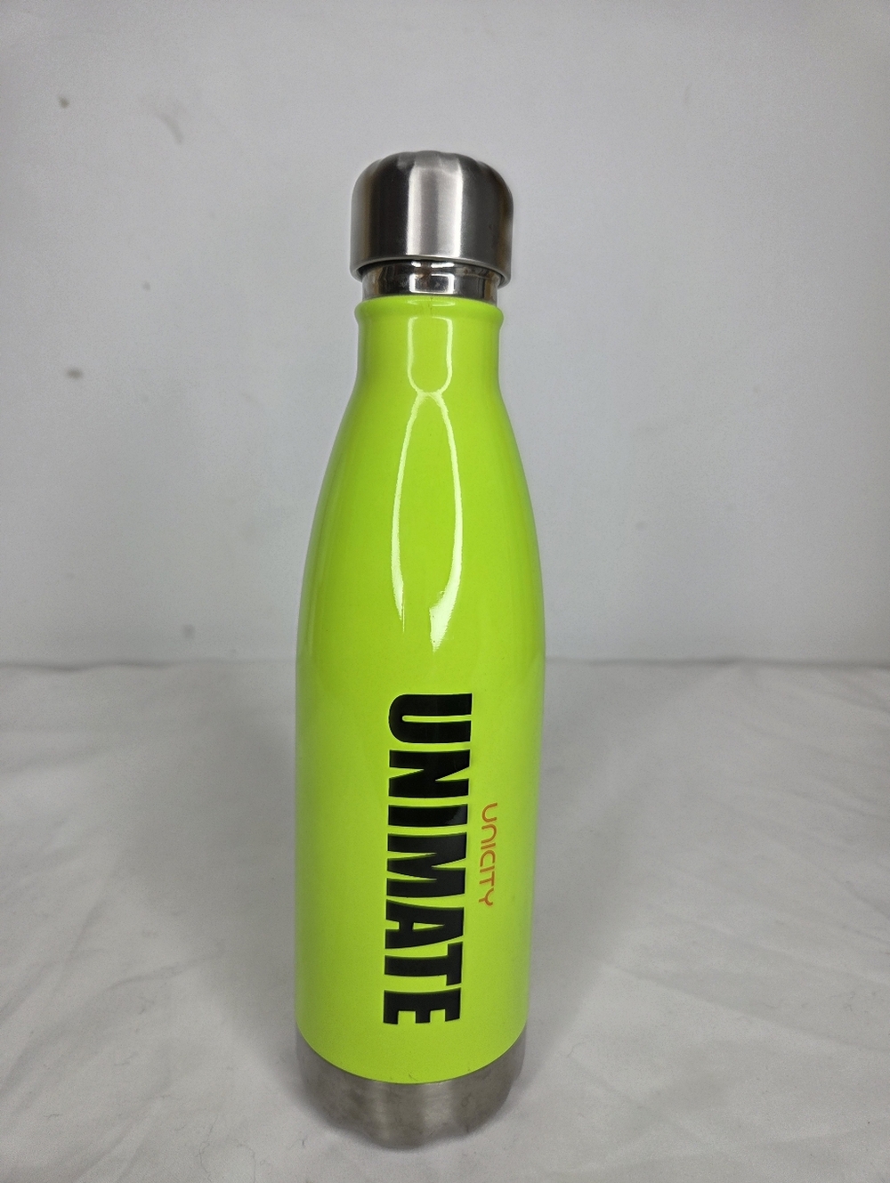 Unicity Unimate 17oz Vacuum- Insulated Stainless Steel Water Bottle Neon Lime